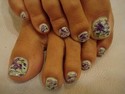 Aug-2011 nail n toes design